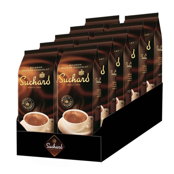 Chocolat Chaud Suchard Recette Originale - 10 paquets - 10 Kg