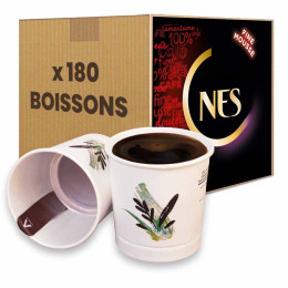 Gobelet Pré-dosé Café Noir non sucré - 180 boissons