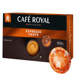 Capsule Nespresso Pro Compatible Café Royal Office Pads Espresso Forte - 50 capsules