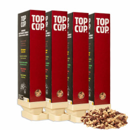 Brisures de céréales Crunchy FISAPAC - 4 cartouches de topping