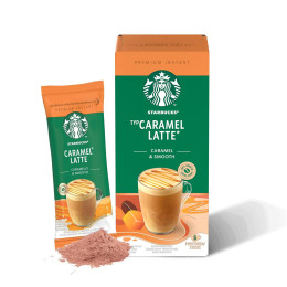 Cappuccino Starbucks Caramel Latte - 5 dosettes individuelles