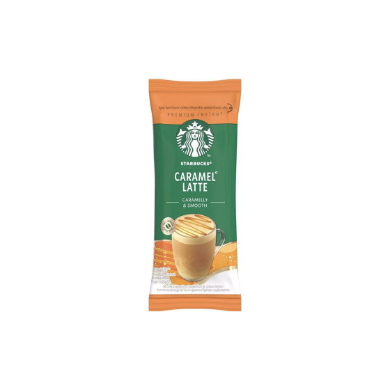 Cappuccino Starbucks Caramel Latte - 5 dosettes individuelles