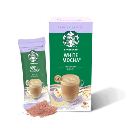 Cappuccino Starbucks White Mocha - 5 dosettes individuelles