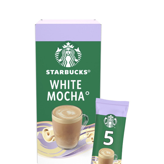 Cappuccino Starbucks White Mocha - 5 dosettes individuelles
