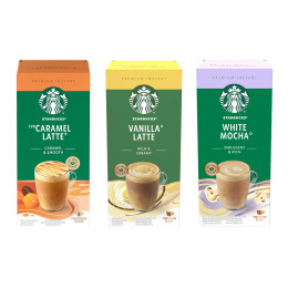 Pack Découverte - Cappuccino Starbucks - 15 dosettes individuelles