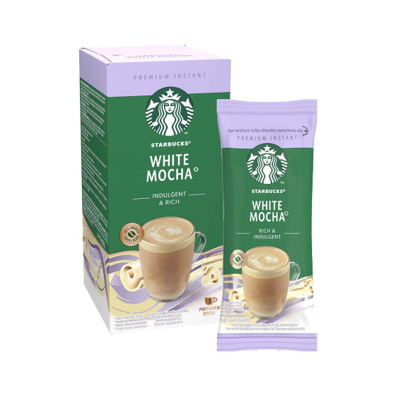 Cappuccino Starbucks White Mocha - 6 boîtes - 30 dosettes individuelles