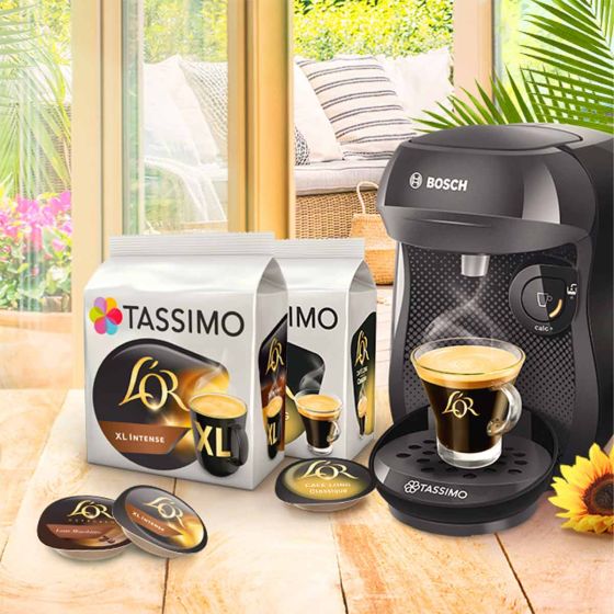 Dosette Tassimo Café L'Or XL Intense - 5 paquets - 80 dosettes