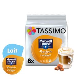 Dosette Tassimo Maxwell House Macchiato Caramel - 8 Boissons