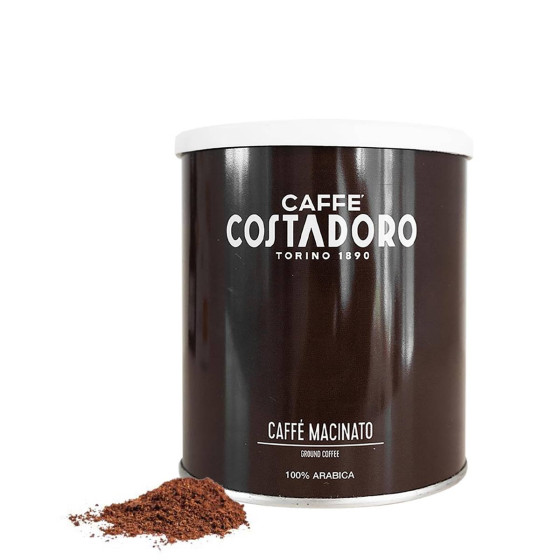 Café Moulu Costadoro Arabica Moka - Boite métal - 250 gr
