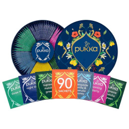 Coffret de Thés et Infusions Bio Pukka Prestige - 6 variétés - 90 sachets