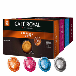 PACK Découverte - Capsule Nespresso PRO Compatible Café Royal - 200 capsules