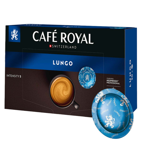 Capsule Nespresso Pro Compatible Café Royal Lungo - 50 capsules