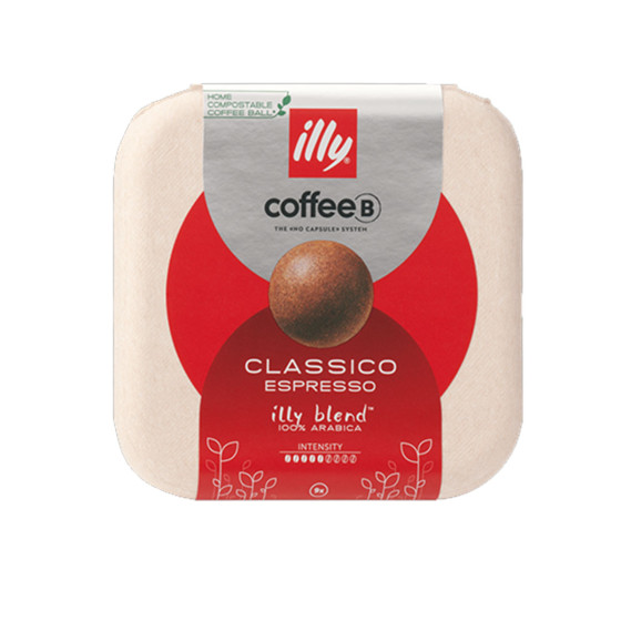 Dosette de café CoffeeB illy Classico Espresso - 9 boules de café