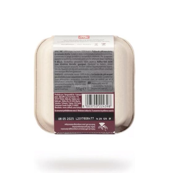 Dosette de café CoffeeB illy Intenso Espresso - 9 boules de café