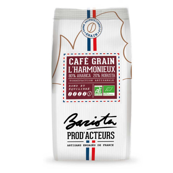 Café en Grains Bio Prod' Acteurs L'Harmonieux - 10 paquets - 10 Kg