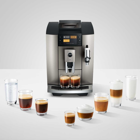 Jura E8 Midnight Silver (ED)