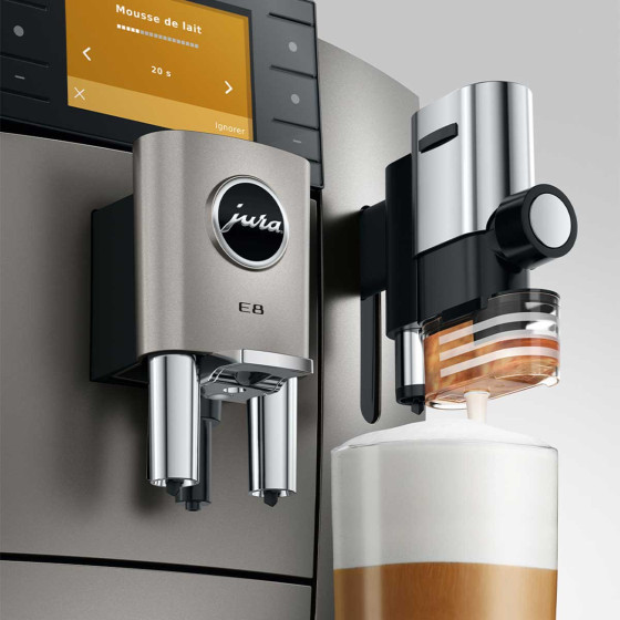 Jura E8 Midnight Silver (ED)