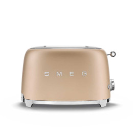 Grille-pain SMEG 2 Tranches Or mat - TSF01CHMEU