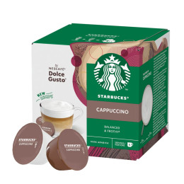 Capsule Starbucks ® by Dolce Gusto ® Cappuccino - 12 capsules - 6 boissons