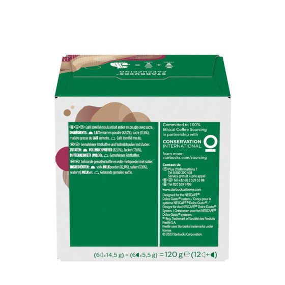 Capsule Starbucks ® by Dolce Gusto ® Cappuccino - 6 boissons