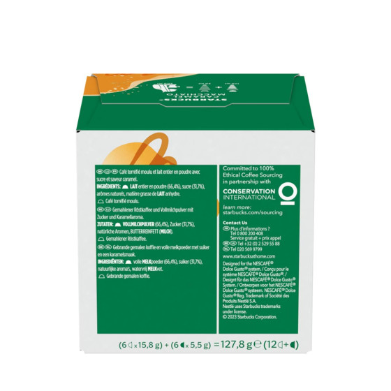 Capsule Starbucks ® by Dolce Gusto ® Caramel Macchiato - 6 boîtes - 36 boissons