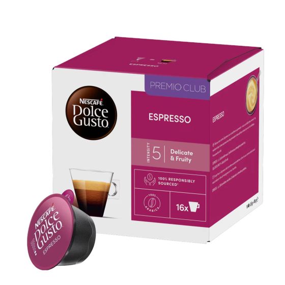 Capsules Nescafé Dolce Gusto Café Espresso - 16 capsules