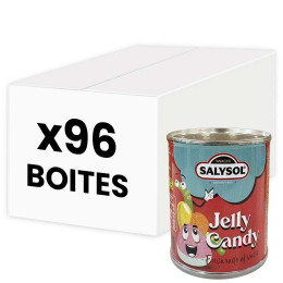 Bonbons Salysol Jelly Candy - 96 Boites de 60 gr