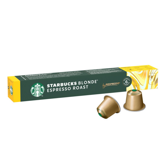 Capsule Starbucks ® by Nespresso ® Blonde Espresso Roast - 12 tubes - 120 capsules
