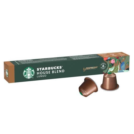 Capsule Starbucks ® by Nespresso ® House Blend Lungo - 12 tubes - 120 capsules