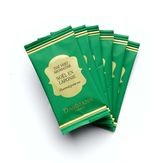 Mini Coffret Thé Vert Dammann Frères Noël en Laponie - 6 sachets