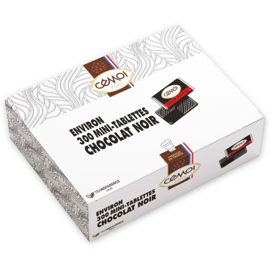 Napolitains Cémoi Royal Chocolat Noir 50% - Carton de 300 pièces