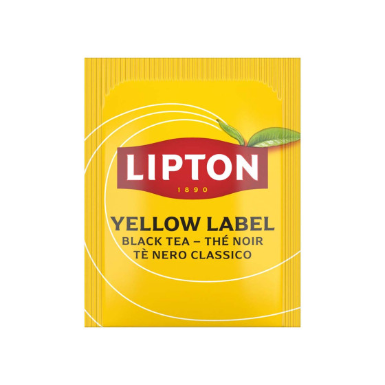 Coffret de Thé Noir Yellow Label Tea Lipton - 3 coffrets - 300 sachets