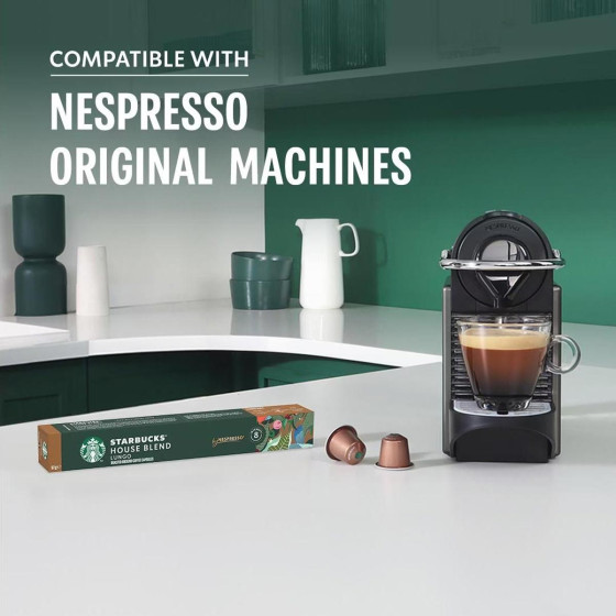 Capsule Starbucks ® by Nespresso ® House Blend Lungo - 12 tubes - 120 capsules