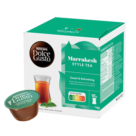 Capsules Nescafé Dolce Gusto Thé Marrakech - 6 boîtes - 96 capsules