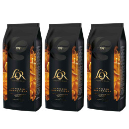 Café en Grains L'Or Professional Espresso Harmonieux - 3 paquets - 3 Kg