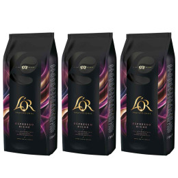Café en Grains L'Or Professional Espresso Riche - 3 paquets - 3 Kg