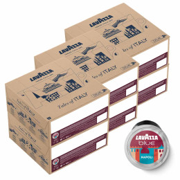 Capsule Lavazza BLUE Tales of Napoli Espresso - 6 boîtes - 600 capsules