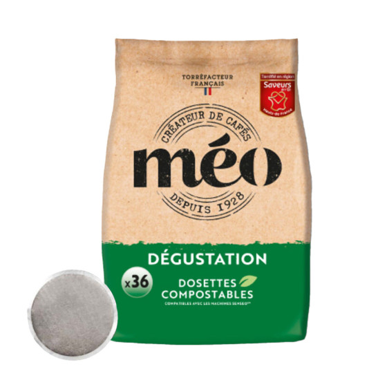 Dosette souple Cafés Méo Dégustation – 36 dosettes