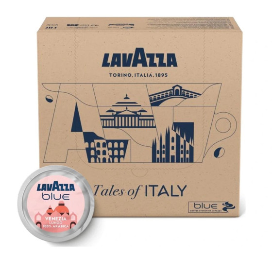 Capsule Lavazza BLUE Venezia Lungo 100% Arabica Tales of Italy