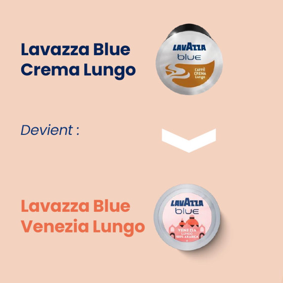 Capsule Lavazza BLUE Venezia Lungo 100% Arabica Tales of Italy