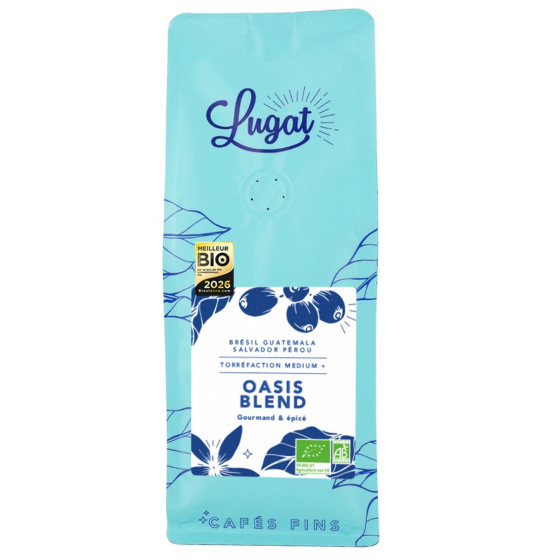 Café en grain Bio Cafés Lugat Oasis Blend