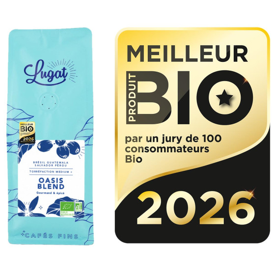 Café en grain Bio Cafés Lugat Oasis Blend