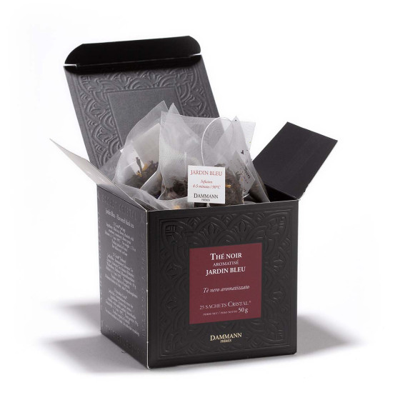 Thé Noir aromatisé Dammann Frères Jardin Bleu - 25 sachets