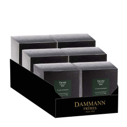 Thé Vert aromatisé Dammann Frères Bali - 6 boites - 150 sachets