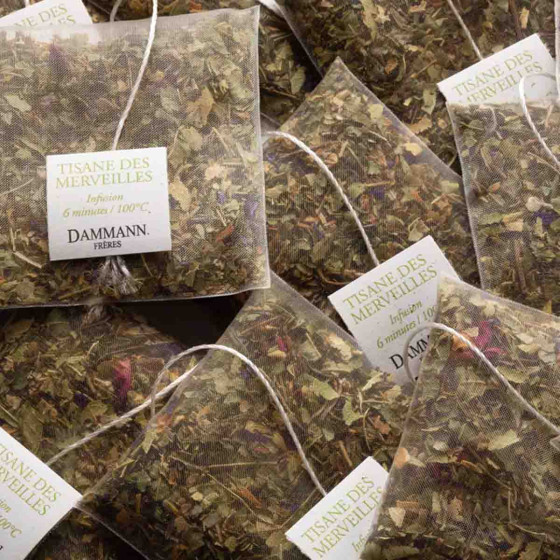 Infusion aromatisée Dammann Frères Tisane des Merveilles - 25 sachets