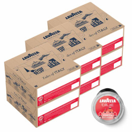 Capsule Lavazza BLUE Venezia Espresso 100% Arabica Tales of Italy - 6 boîtes - 600 capsules