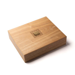 Coffret d'Infusions Dammann Frères 8 variétés - Coffret en Bois Clair - 48 sachets