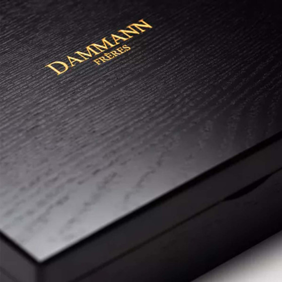 Coffret en Bois Noir Vide de Dammann Frères