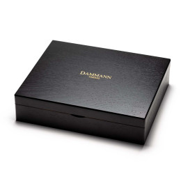 Coffret en Bois Noir vide Dammann Frères