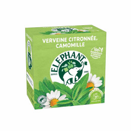 Infusion Éléphant Verveine Citronnée Camomille - 20 sachets pyramide